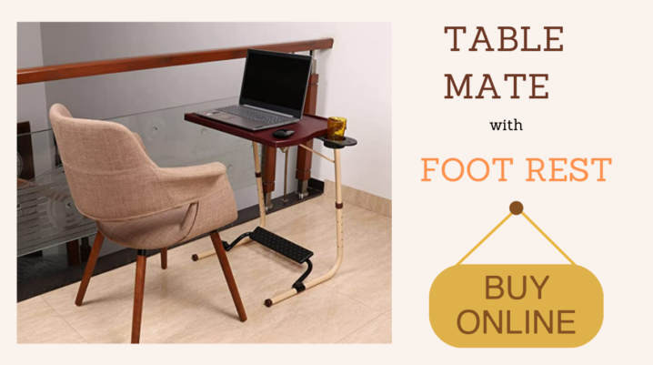 table mate multipurpose table with footrest price, best buy amazon india flipkart