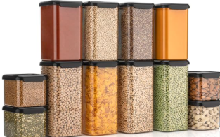 BPA-Free Airtight Containers for Fridge and Kitchen – Leak Proof & Durable
