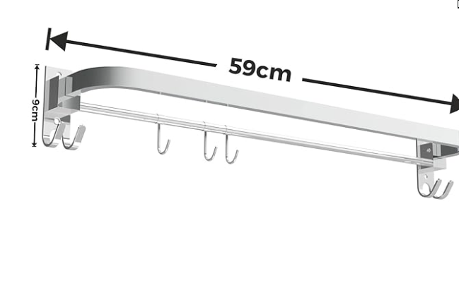 Durable stainless steel foldable tower hanger for bathroom at cheap price