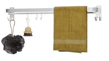 Compact foldable stainless steel tower hanger for bathroom at affordable price