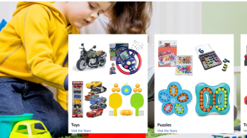 Colorful educational toy with shape sorter and blocks for 1 year old girl