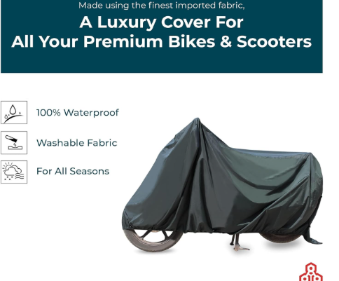 Premium waterproof and dustproof protection bike cover for Royal Enfield Hunter 350