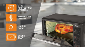 Buy GLEN OTG oven for kitchen with rotisserie function under Rs.5000