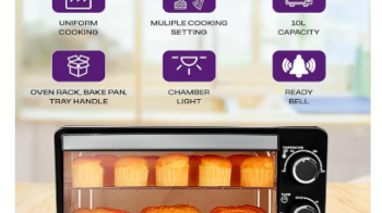 Buy budget OTG under 2000 with 800W heating and adjustable thermostat