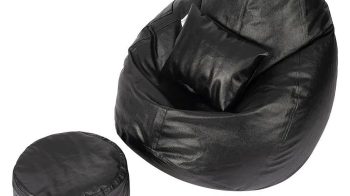 Wakefit 4XL bean bag with beans in leatherette fabric – premium comfort at best price online